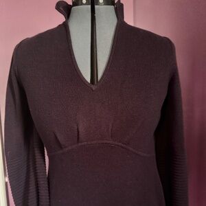 Jessica Howard Purple Sweater Dress size small